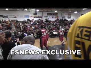 Floyd Mayweather Great Basketball Player Too EsNews Boxing