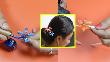 How to make hair accessories from wire | घर पर ऐसे बनाएं जुड़ा पिन और Hairband | Boldsky