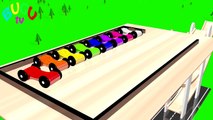 Tahta Oyuncak Arabalar ve Garajdan Çıkan Oyuncak Arabalar ile Renkleri Öğrenin,Çizgi film izle 2017
