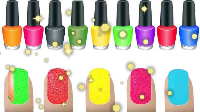 Barbie Tırnak Boyama ile Renkleri Ogreniyorum Renkler Turkce - Renkler Sarkısı Tospik Tv,Çizgi film izle 2017