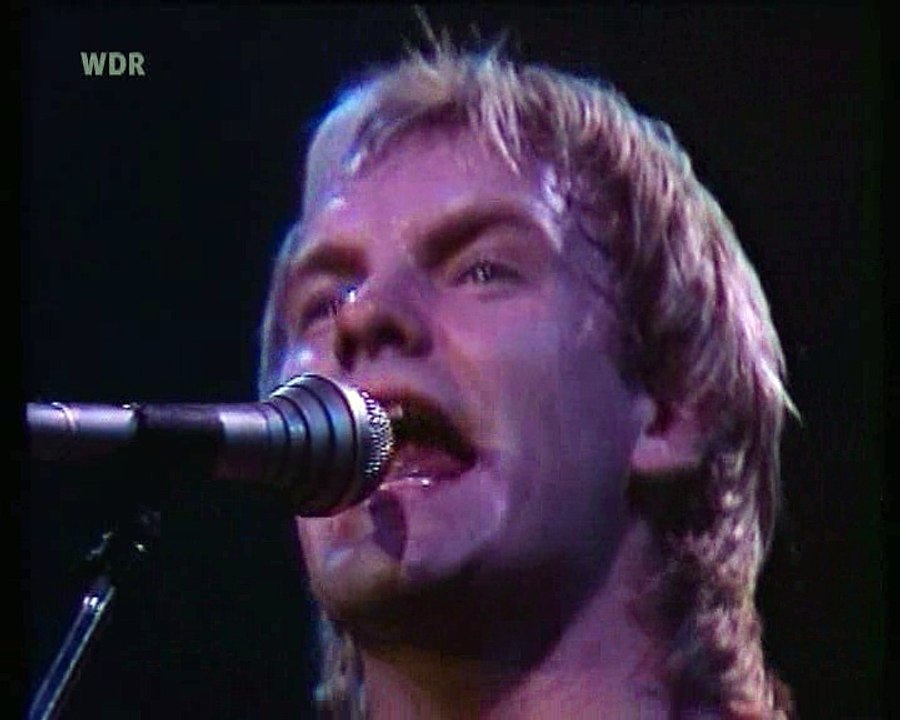 The Police - The Bed's too big without You (Live 1980)