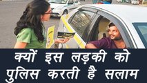 UP Police salutes Noida teen on solo mission to teach drivers road safety | वनइंडिया हिंदी