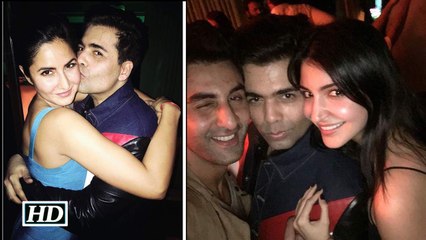 Katrina gets a KISS, Ranbir-Anushka only smile