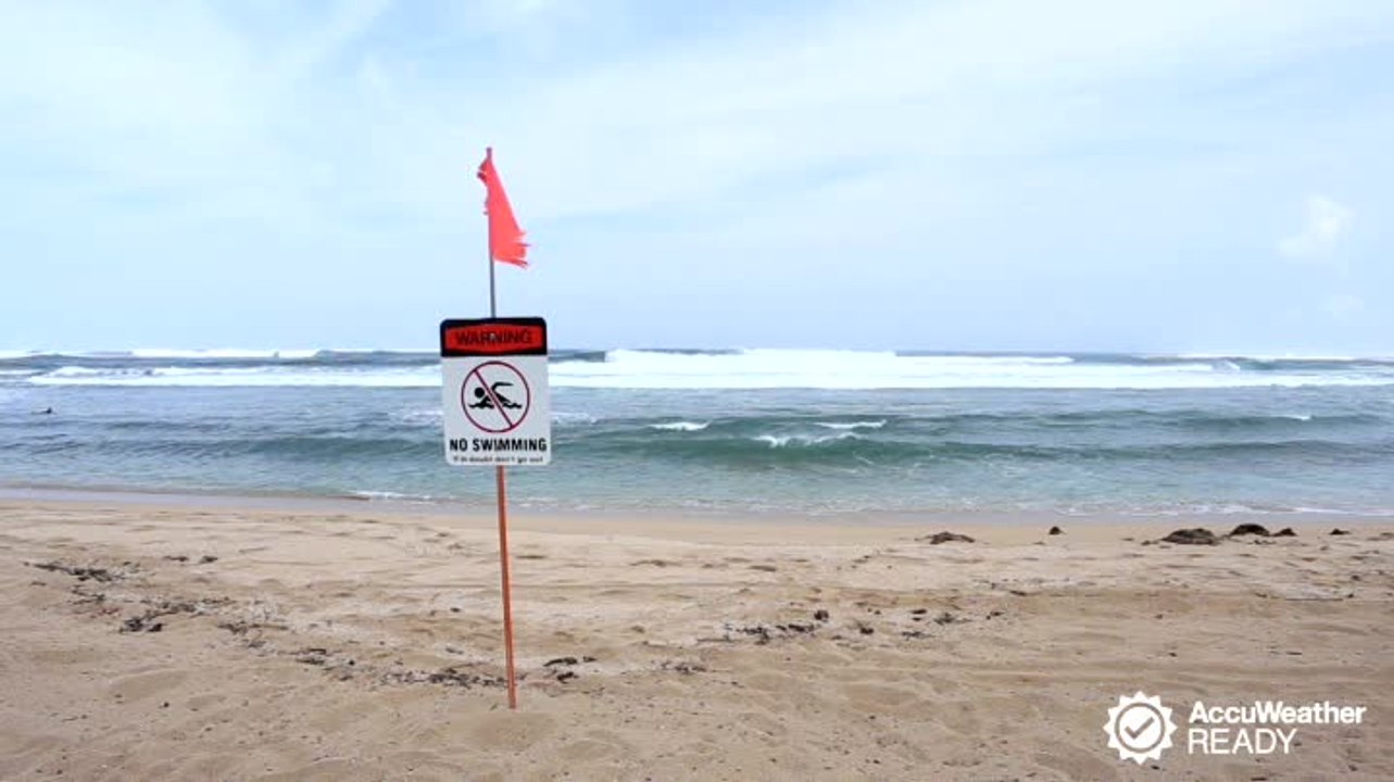 How to spot and survive rip currents