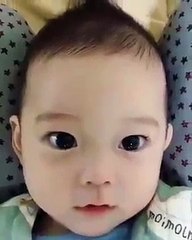 Watch Lovely Action of This cute baby and funny baby