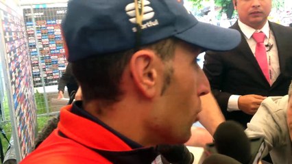 Giro d'Italia - Stage 20 - Nibali Interview