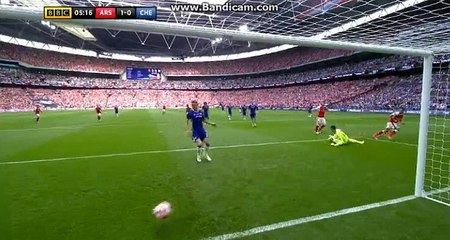 Alexis Sánchez Goal HD - Arsenal 1-0 Chelsea 27.05.2017
