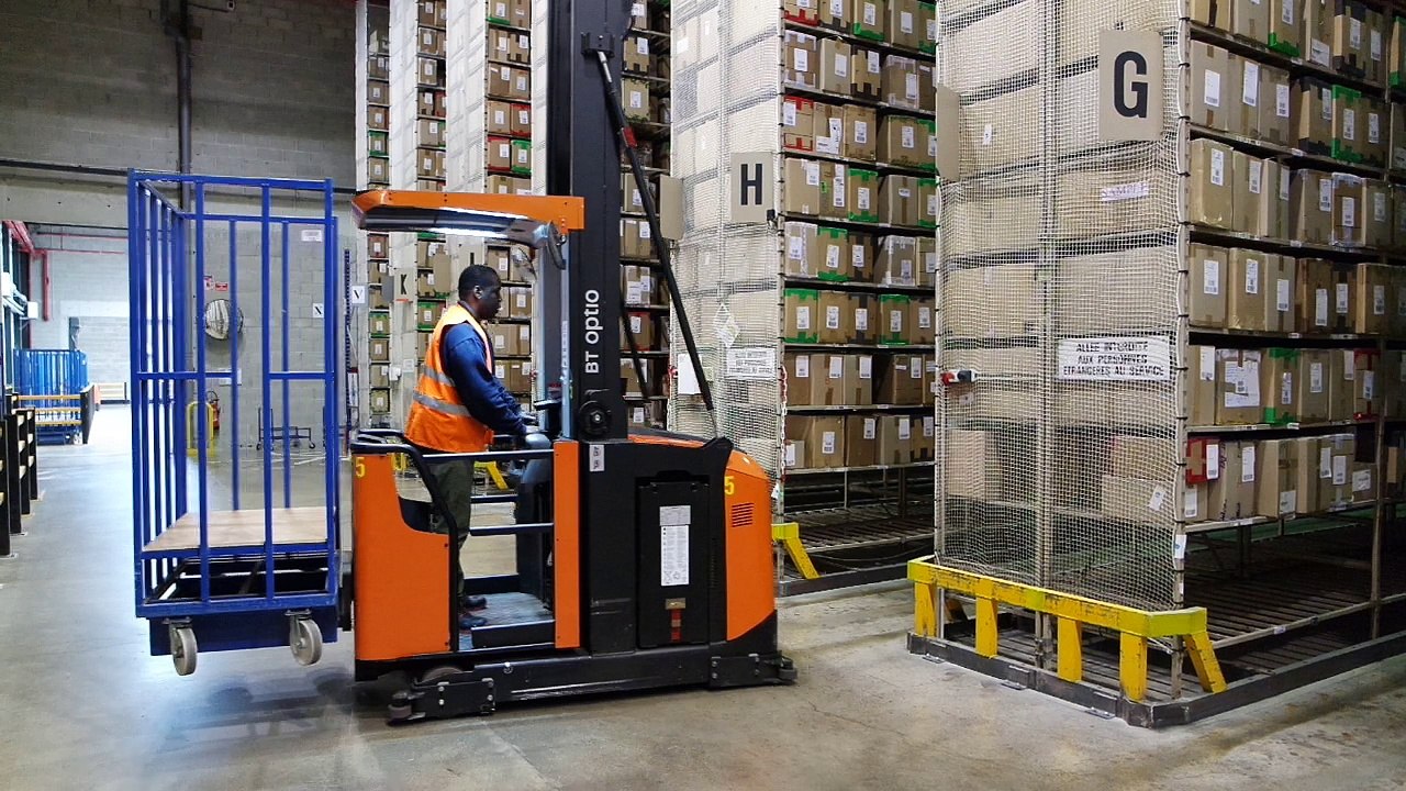 Préparateur de commandes - Entrées de préparateurs de commandes dans les rayonnages