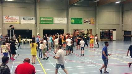 Futsal selaklean thulin champion de Belgique Ambiance 1