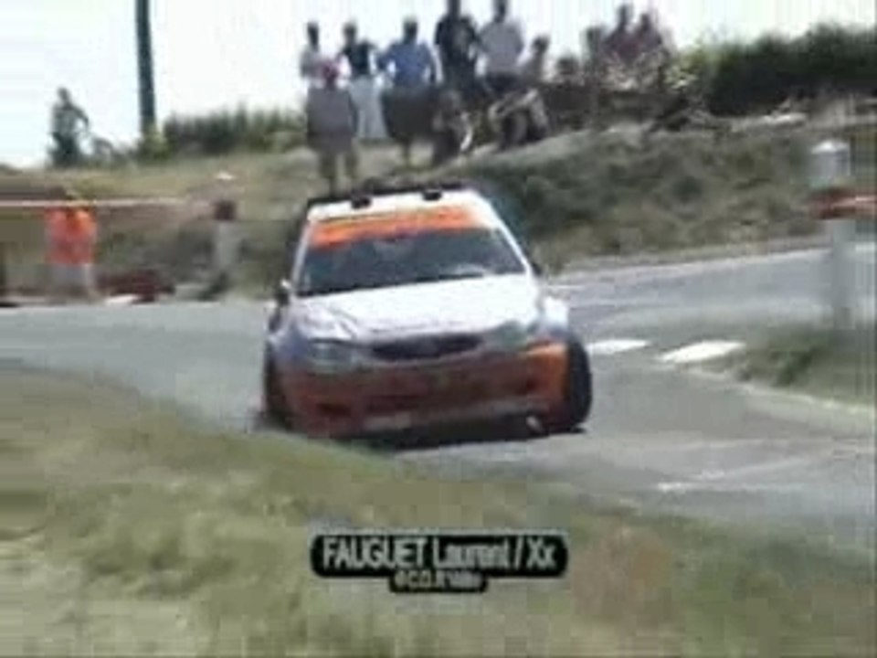 Laurent Fauguet pilote de rallye