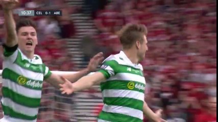 1-1 Stuart Armstrong Amazing Goal - Celtic 1-1 Aberdeen - Scottish Cup Final - 27.05.2017