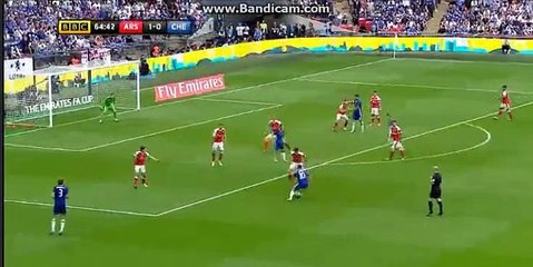 Fabregas  Incredible  Misds HD 1-0 Arsenal VS Chelse 27-05-2017