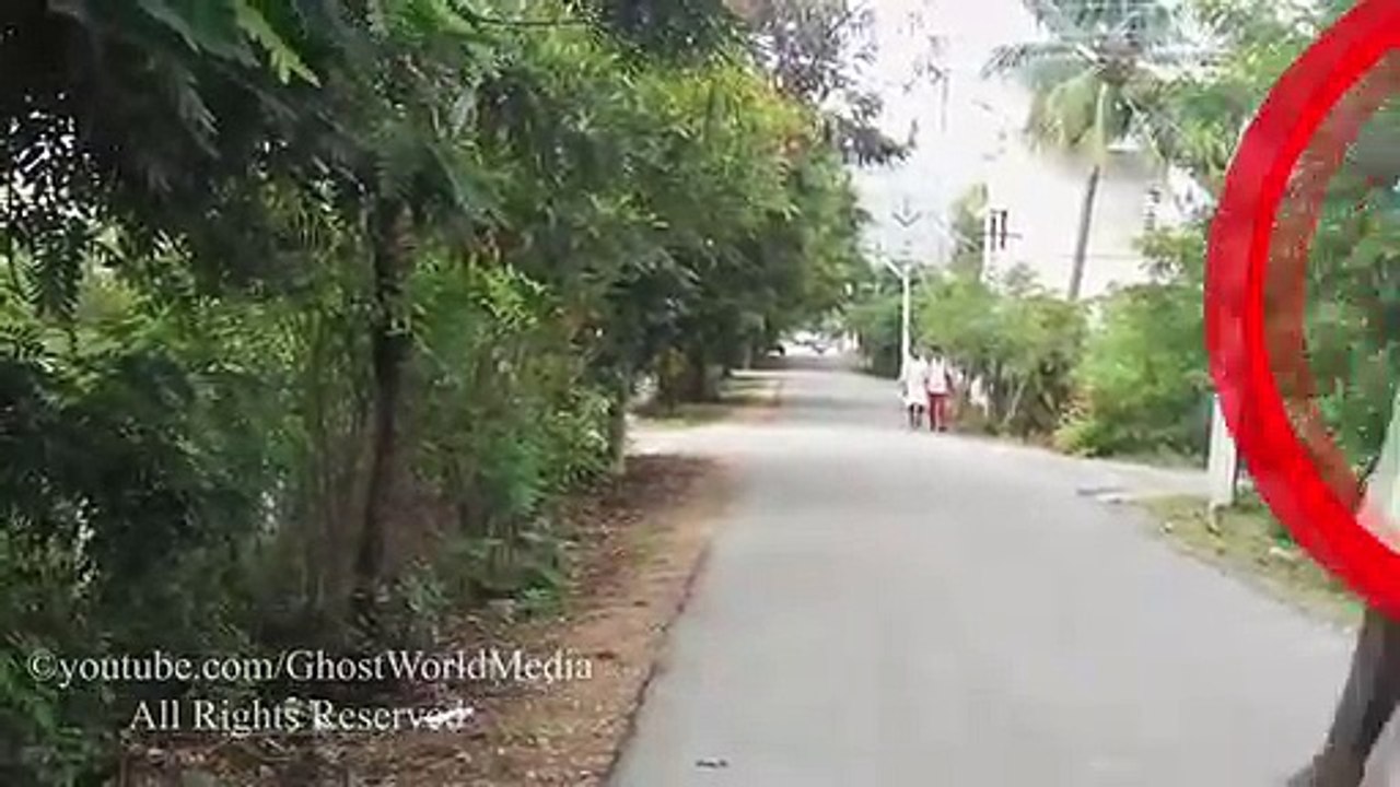 Ghost Found On The Shoulder Of Man