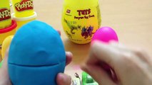 Play Doh Surprise Eggs - Kinder Surprise Cars 2 Thomsdfdsas Spongebob Disney Pixar-5d12VbghDC0
