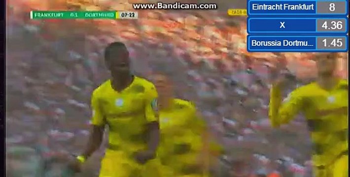 Ousmane Dembele Goal HD Eintracht Frankfurt 0-1 Borussia Dortmund - 27.05.2017