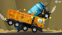Real Diggers - Bulldozer & Excavator Truck Colors Trucks for Kids Learning Educational Video