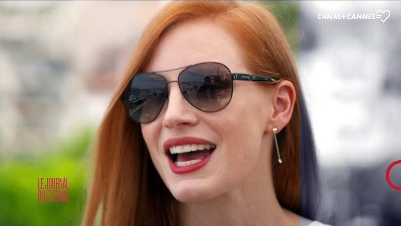 Jessica Chastain est passée du rire aux larmes durant le Festival de Cannes 2017