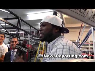 50 Cent On The One Time Floyd Mayweather Hit Him - esnews boxing
