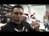 oscar de la hoya on giving out 2000 toys for chirstmas in east la EsNews Boxing