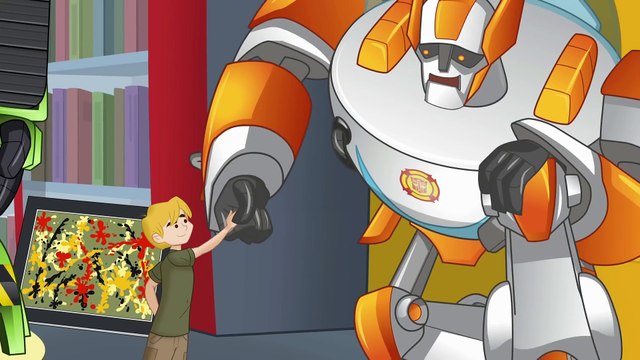 #Мультфильмы Трансформеры Боты Спасатели 1 25. Время ботов. Мультики про Бамблби и Оптимуса