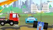 Batallas en la PISTA DE CARRERAS - Carros de Carreras coloreados - Carritos para niños