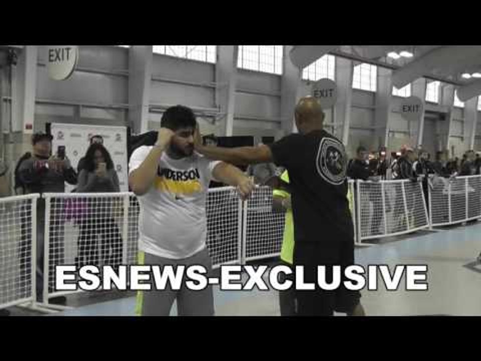 MMA's TBE Anderson SIlva Sharing His Secrets in NYC - ESNEWS