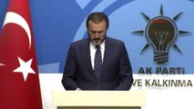 AKP Basın Sözcüsü Mahir Ünal Açıklama Yapıyor