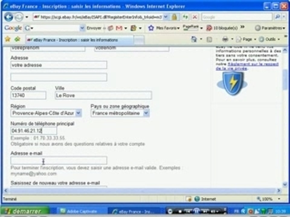 Tutoriel EBAY: SAUVESOURIS.com