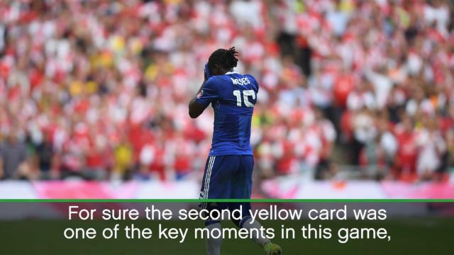 Defender made contact with Moses - Conte