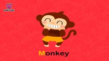 M _ Monkey _ ABC Alphabet Songs _ Phonics _ PINKFONG Songs fo