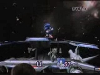 Super Smash Bros. Brawl - Sonic VS Link