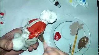 Education For Children - How to make - Santa Claus - From clay
