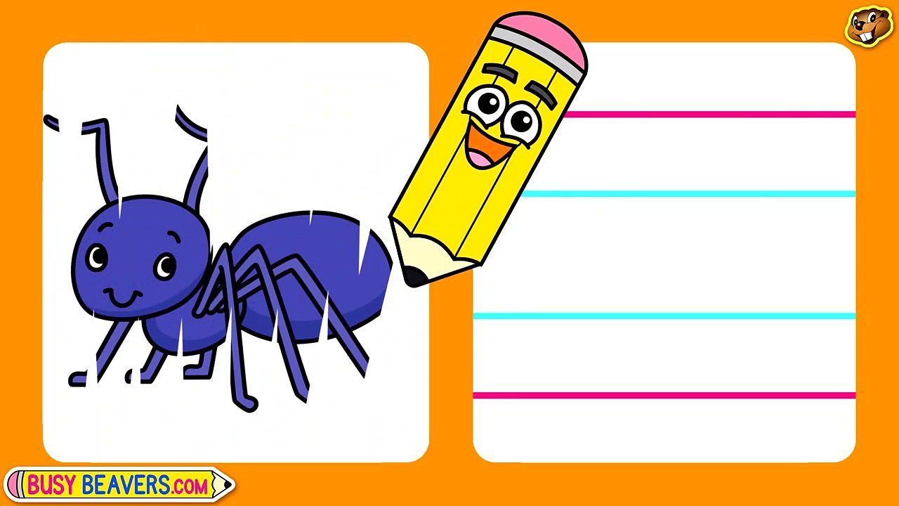 'Ant Starts with A' _ Level 2 Lower Case 'a' _ Early