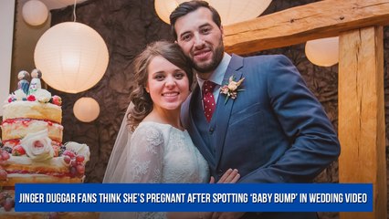 JINGER DUGGAR FANS THINK SHE’S PREGNANT AFTER SPOTTING ‘BABY BUMP’ IN WEDDING VIDEO