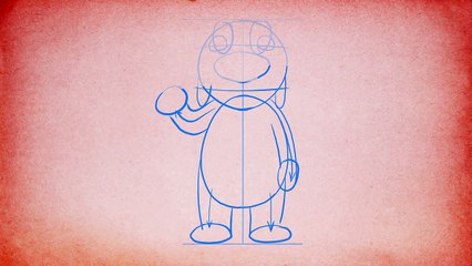 Let’s Draw Hank - Talking Ginger’s Scribblemania-gM3