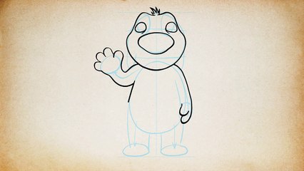 Let’s Draw Hank - Talking Ginger’s Scribblemania-gM3h3bN189o