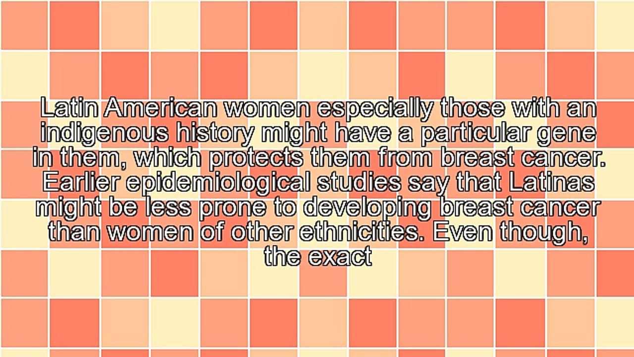 A Particular Genetic Variant Can Help Breast Cancer In Latinas