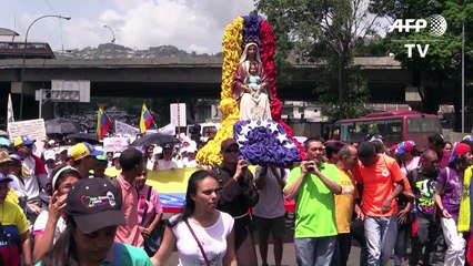 Religiosos piden por la paz en Venezuela