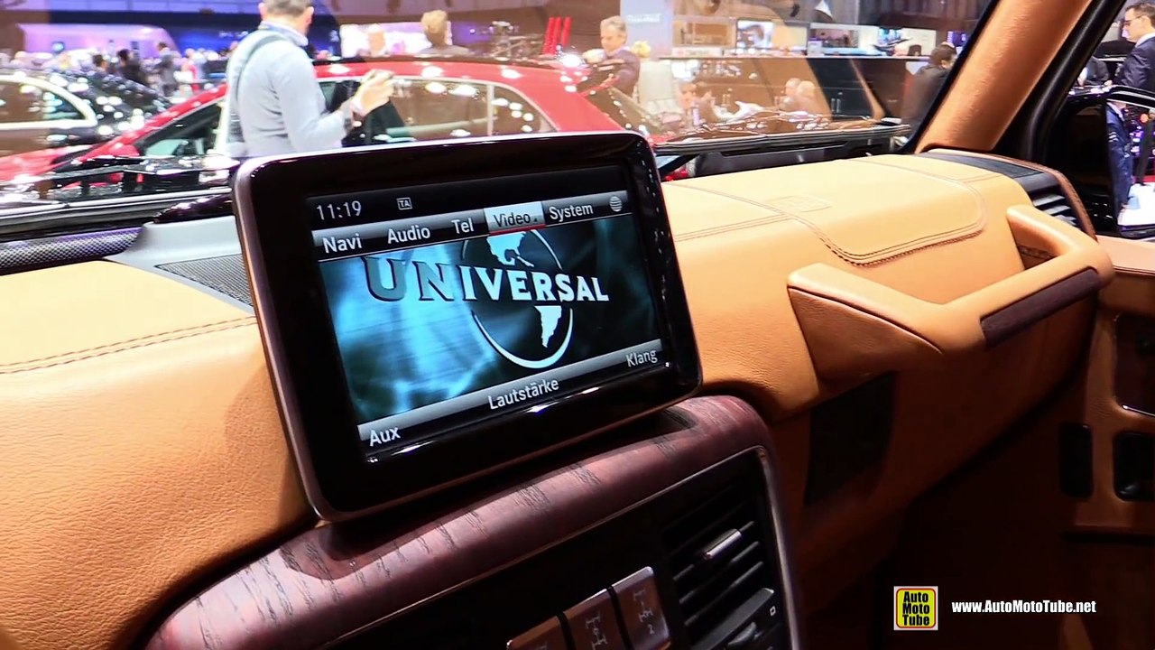 2015 Mercedes-Benz G63 AMG - Brabus 800 - Interior Walkaround - 2015 Geneva Motor Show