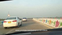 Driving On Difficult flyover   Driving Lesson Urdu Hindi   Drive Car Urdu Hindi