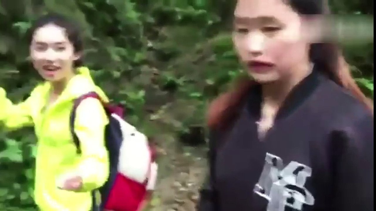 RAW  Monkey steals woman’s mobile Phone after she gives him nuts at a Chinese Zoo