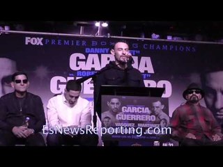 Robert Guerrero vs Danny Garcia Press Conference ROBERT GUERRERO - EsNews Boxing