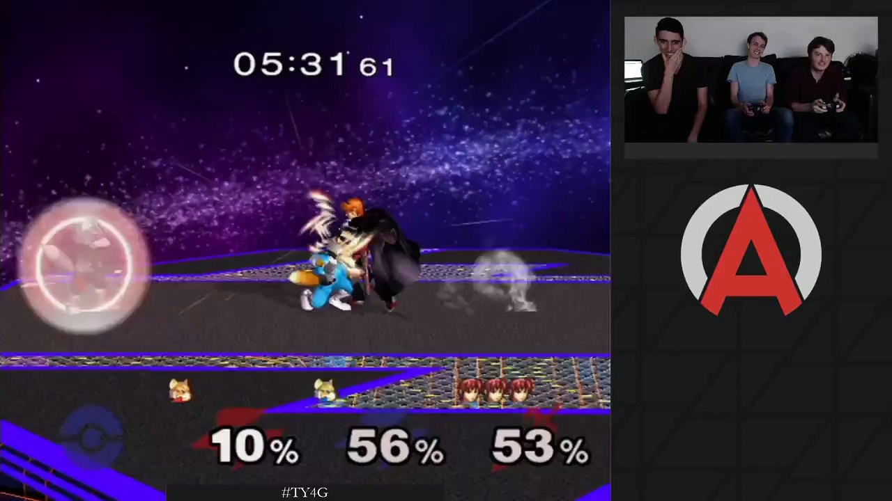 Super Smash Bros: A different shine dair
