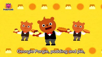 Georgie Porgie _ Mother Goose _ Nursery Rhymes _ PINK