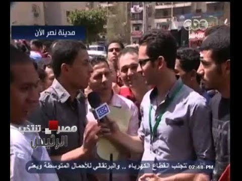 #مصر_تنتخب | شكاوى للمواطنين الوافدين أمام إحدى اللجان بمدينة نصر