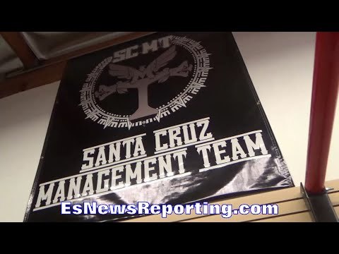 Eddie Aguilera gives BEHIND THE SCENES look at WORKSHOP - EsNews Boxing