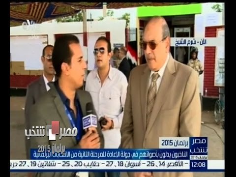 #مصر_تنتخب |‎ لقاء خاص مع المستشار محمد كامل رئيس اللجنة العامة لمحافظة جنوب سيناء للدائرة الاولى