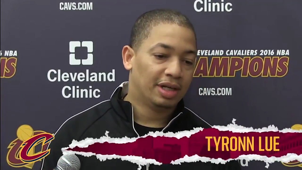 【NBA】Tyronn Lue On Game Planning Cavs vs Warriors Game 1 Preview May 27 2017 2017 NBA Finals