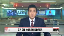 G-7 says N. Korea poses threat of 'grave nature': reports