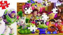 Learn Puzzle TOY STORY Potato Head, Woody, Buzz Lightyear, Jessie Play Disney Jigsaw Puz